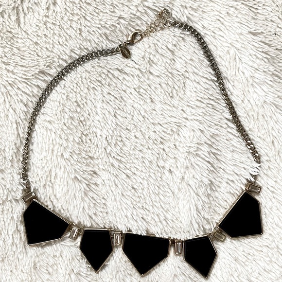 Express Jewelry - Express Gold and Black Necklace